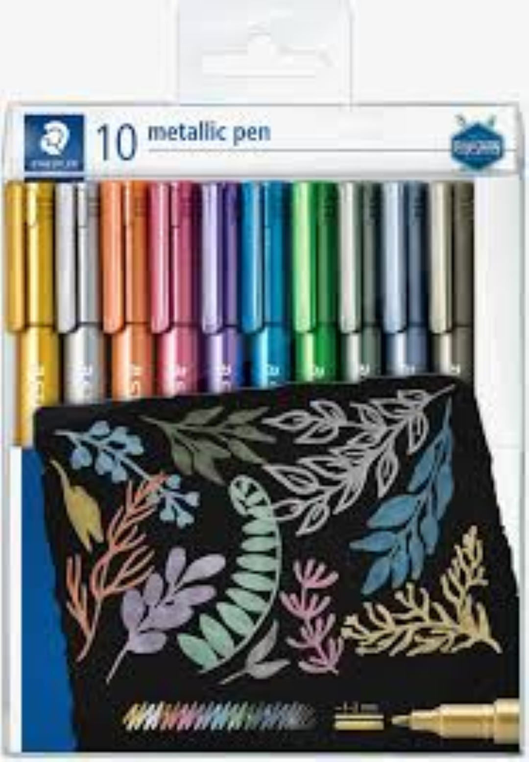 Staedtler DJ Metalic Marker Pen Set=10 pcs ST-8323-TB10